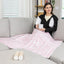 Inspirational Breast Cancer Minky Fleece Throw Blanket, 50" X 40"