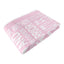 Inspirational Breast Cancer Minky Fleece Throw Blanket, 50" X 40"